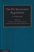 Cover of The EU Succession Regulation: A Commentary