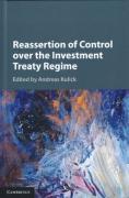 Cover of Reassertion of Control Over the Investment Treaty Regime