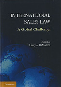 Cover of International Sales Law: A Global Challenge