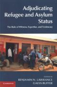 Cover of Adjudicating Refugee and Asylum Status: The Role of Witness, Expertise, and Testimony