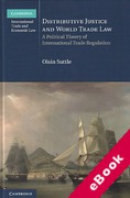 Cover of Distributive Justice and World Trade Law: A Political Theory of International Trade Regulation (eBook)