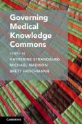 Cover of Governing Medical Knowledge Commons