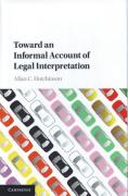 Cover of Toward an Informal Account of Legal Interpretation