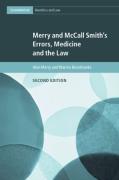 Cover of Merry and McCall Smith's Errors, Medicine and the Law