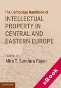 Cover of Cambridge Handbook of Intellectual Property in Central and Eastern Europe (eBook)