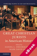 Cover of Great Christian Jurists in American History (eBook)