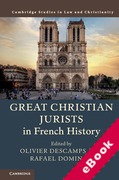Cover of Great Christian Jurists in French History (eBook)