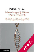 Cover of Patents on Life: Religious, Moral, and Social Justice Aspects of Biotechnology and Intellectual Property (eBook)