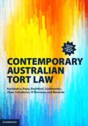 Cover of Contemporary Australian Tort Law