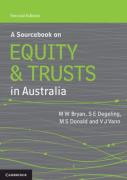 Cover of A Sourcebook on Equity and Trusts in Australia