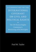 Cover of A Commentary on the International Covenant on Civil and Political Rights: The UN Human Rights Committee's Monitoring of ICCPR Rights