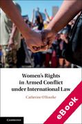Cover of Women's Rights in Armed Conflict under International Law (eBook)