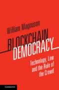Cover of Blockchain Democracy: Technology, Law and the Rule of the Crowd