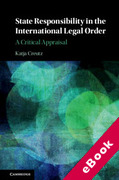 Cover of State Responsibility in the International Legal Order: A Critical Appraisal (eBook)
