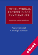 Cover of International Protection of Investments: The Substantive Standards (eBook)