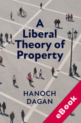 Cover of A Liberal Theory of Property (eBook)