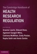 Cover of The Cambridge Handbook of Health Research Regulation