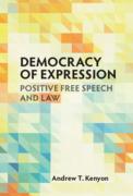 Cover of Democracy of Expression: Positive Free Speech and Law