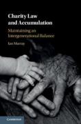 Cover of Charity Law and Accumulation: Maintaining an Intergenerational Balance