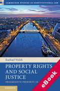 Cover of Property Rights and Social Justice: Progressive Property in Action (eBook)