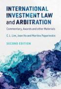 Cover of International Investment Law and Arbitration: Commentary, Awards and other Materials