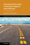 Cover of International Procedure in Interstate Litigation and Arbitration: A Comparative Approach