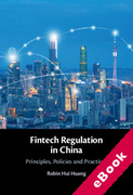 Cover of Fintech Regulation in China: Principles, Policies and Practices (eBook)