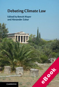 Cover of Debating Climate Law (eBook)
