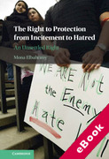 Cover of The Right to Protection from Incitement to Hatred: An Unsettled Right (eBook)