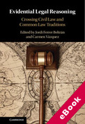 Cover of Evidential Legal Reasoning: Crossing Civil Law and Common Law Traditions (eBook)