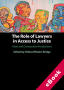 Cover of The Role of Lawyers in Access to Justice: Asian and Comparative Perspectives (eBook)