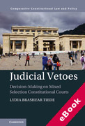 Cover of Judicial Vetoes: Decision-making on Mixed Selection Constitutional Courts (eBook)
