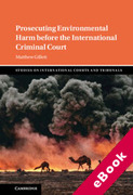 Cover of Prosecuting Environmental Harm before the International Criminal Court (eBook)