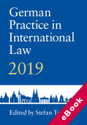 Cover of German Practice in International Law 2019 (eBook)