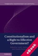 Cover of Constitutionalism and a Right to Effective Government? (eBook)