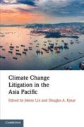 Cover of Climate Change Litigation in the Asia Pacific