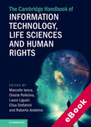 Cover of The Cambridge Handbook of Information Technology, Life Sciences and Human Rights (eBook)