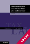 Cover of The Administrative Foundations of the Chinese Fiscal State (eBook)