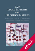 Cover of Law, Legal Expertise and EU Policy-Making (eBook)