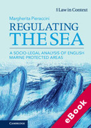 Cover of Regulating the Sea: A Socio-Legal Analysis of English Marine Protected Areas (eBook)