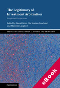 Cover of The Legitimacy of Investment Arbitration: Empirical Perspectives (eBook)