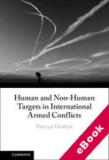 Cover of Human and Non-Human Targets in International Armed Conflicts (eBook)