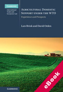 Cover of Agricultural Domestic Support Under the WTO: Experience and Prospects (eBook)