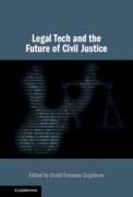 Cover of Legal Tech and the Future of Civil Justice
