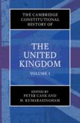 Cover of The Cambridge Constitutional History of the United Kingdom, Volume 1: Exploring the Constitution
