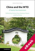 Cover of China and the WTO: A Twenty-Year Assessment (eBook)