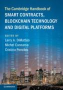 Cover of The Cambridge Handbook of Smart Contracts, Blockchain Technology and Digital Platforms