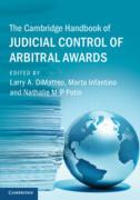 Cover of The Cambridge Handbook of Judicial Control of Arbitral Awards