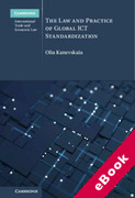 Cover of The Law and Practice of Global ICT Standardization (eBook)