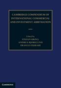 Cover of Cambridge Compendium of International Commercial and Investment Arbitration